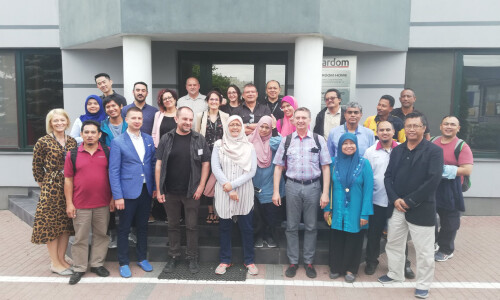 Spotkanie przedstawicielami  władz i uczelni z Malezji